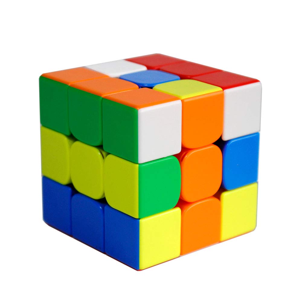 Oostifun MoFang JiaoShi 2020 RS3M 3x3x3 Cube Cubing Classroom 2020 MF3RS3M 3X3 MF3 RS3 M V3 Cube Puzzle with One Cube Tripod and One Cube Bag (Multi Color)