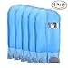 Kernorv Breathable Dust-Proof Garment Bags, Set of 5 Environmental Zipper Garment Bags for Dance Costumes, 51