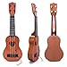 YEZI Kids Toy Classical Ukulele Guitar Musical Instrument, Brown