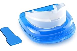 SUFEASDF Anti Snoring Device, Anti Snoring Mouthpiece Device Mouth Guard - Effective Anti Snore Solution for Men and Women - Customizable Adjustable Comfortable(ST-1)