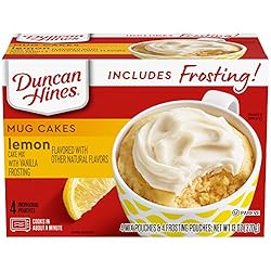 Duncan Hines Mug Cakes, Lemon Cake and Frosting