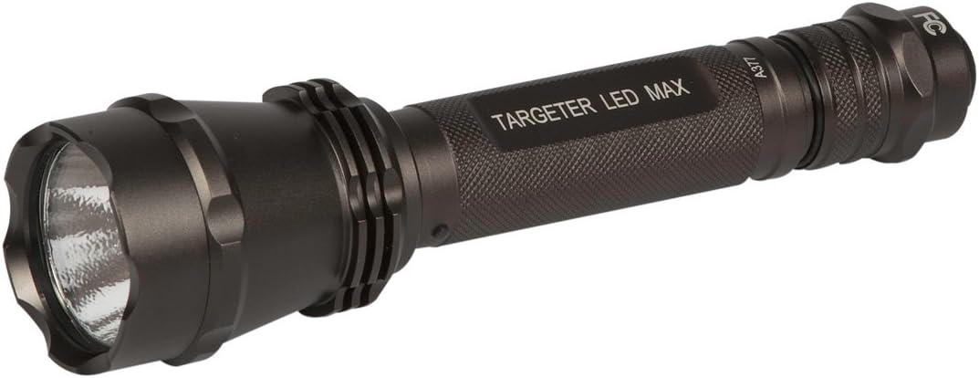 Ledwave Targeter LED MAX Hunting Set Linterna táctica, Gris, 178 x Ø 46 milímetros