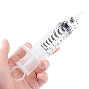 10 Pack 100ml Syringe,Plastic Syringe,Nutrient Measuring Disposable Syringe,Watering,Refilling,Scientific Labs Syringe,No Needle