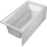 Duravit Architec 60" x 30" Alcove Soaking Acrylic Bathtub 700356000000090