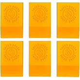 Torch Paste Mini Squeegee 6 Pack | Rubber | Optimized for use with Mesh Backed Stencils and Transfers | Mini Squeegee for Tor