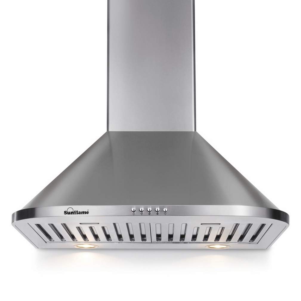 SUNFLAME 60cm 1100 M3 hr Chimney CH Matrix 60 SS BF 2 Baffle Filters