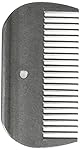 PARTRADE 077271 Mane Comb for Horses Silver, 4inch