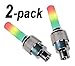 High Energy Enterprises LED Multi-Color Wheel Lights (2-Pack) - Safety, Visibility, Automatic Color-Changing LEDs 100% Guaranteed (See Details) r-Changing LEDs 100% Guaranteed