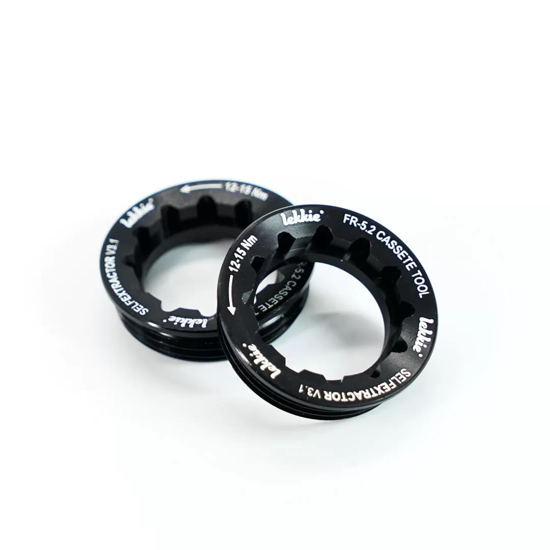 windmeile | Lekkie Pedal Arms Self Extractor Upgrade Cap for V3.1, Black, Disassembly Buzz Bars 8 mm Hex Wrench, 6061 T6 Aluminium, E-Bike, Pedelec