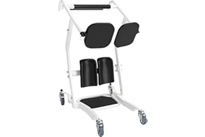 Vive Mobility Sit to Stand Patient Lift for Handicapped - Stand Assist Lift Aid for Home Care Use - Elderly Lift Assist Transfer Device - Transport Chair Stand Assist for Seniors, Adults & Disabled