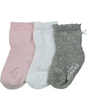 Baby Girls Solid Basic Color Socks