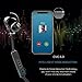 Bluetooth Headphones, Wireless Sports Running Headphones with Mic Lightweight Stereo Earbuds Magnetic Sweatproof In-Ear Earphones for Gym Work Out Compatible iPhone 7/7 Plus