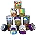 24 Rolls of a Duct Tape, A Variety Styles, A Bulk Set Of Assorted Colors and Designs