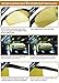 DUCO? Night-Vision Glasses Anti-Glare Driving Eyewear Polarized Glasses 6806 (Black, Yellow)