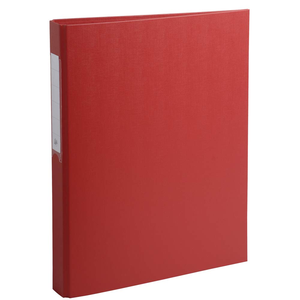 Exacompta - Ref 54385E - PP-Covered Ring Binder - Suitable for Storing A4 Documents, 2 Rings, 40mm Spine, Holds Up To 400 Sheets, Sturdy Cardboard - Red — image 1