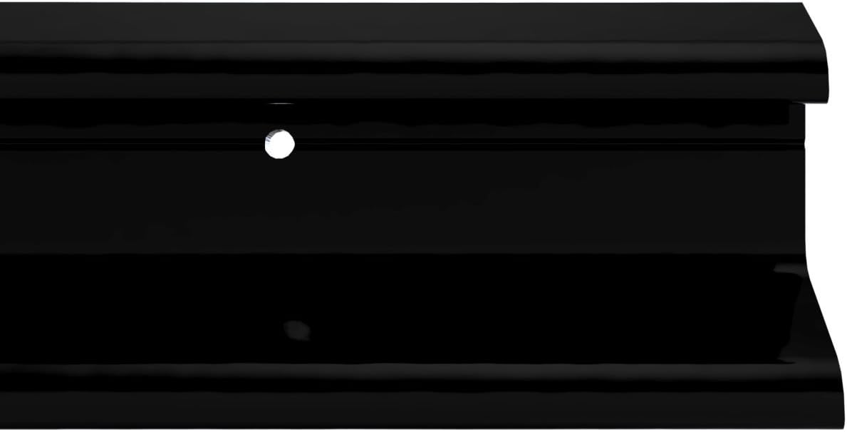 STORMGUARD 07SR1630914BL Double Fin Rain Deflector Weather Bar Black, 914mm (3'0")