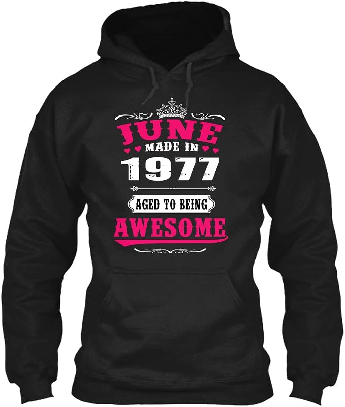 1977 black hoodie