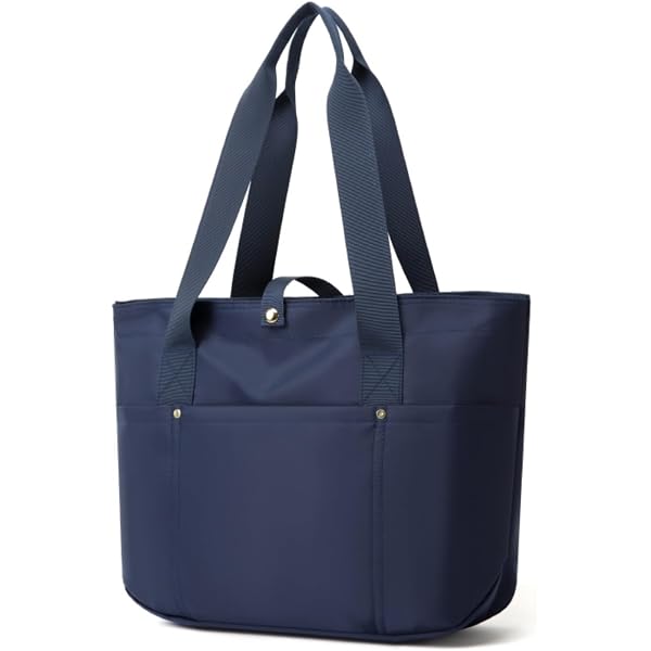 Amazon.com: Giani Bernini Nappa Classic Leather Tote (Navy  display picture 3
