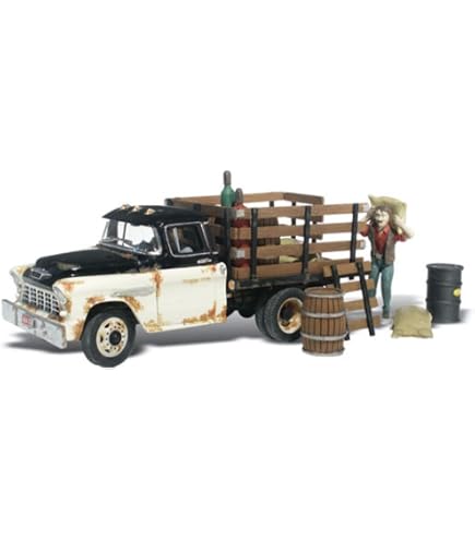 Figurine Panne De Voiture Woodland Scenics - Échelle H0 1:87 - Pour Maquettes De Train, Dioramas, Décor Miniature