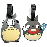 EBTY DREAMS Inc. - Set of 2 Neighbor Totoro Travel Luggage Tags for Suitcases