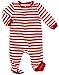 Leveret Boys Girls Footed Fleece Christmas Children Pajama (Size 6M-5 Years)