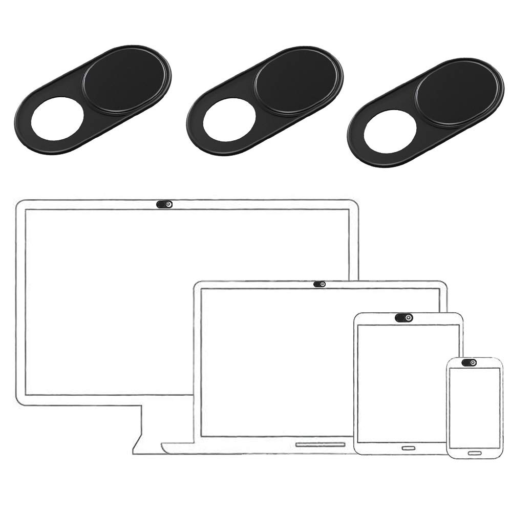 SICOOO Webcam Abdeckung-Handy Kamera (Front) Webcam Cover Laptop Notebook Kamera Abdeckung, für Privatsphäre Schutzc