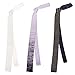 Bundle Monster BMC Stylish 3pc Mixed Pattern Mens Fashion Knitted Neck Tie Accessory Set - Mr. Right Now