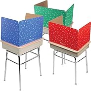 Large Privacy Shields for Student Desks – Set of 12 - Matte - Study Carrel Reduces Distractions - Keep Eyes fr