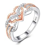 FENDINA Women's Infinity Rings Vintage 