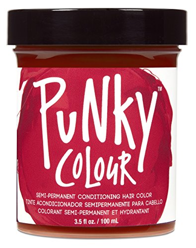 Jerome Russell Punky Colour, Poppy Red 3.5 oz (Pack of 2)