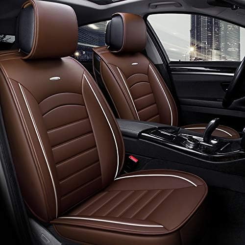 DaFei Car Seat Covers, 5 Seat Full Set Universal Compatible Airbags