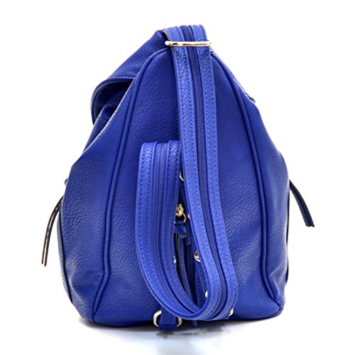 dasein mini convertable backpack Dasein Faux Leather Purse Convertible Backpack Shoulder Bag Pockets