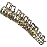 10Pcs 6 to 15mm Spring Band Type Fuel Vacuum Hose Silicone Pipe Tube Clamp Clip