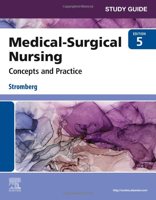 Medical Surgical Nursing Study Guide