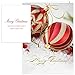 All that Sparkles Christmas Card Assortment - Set of 24 (2 designs) versed, foil embossed cards with white envelopes