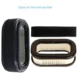 SaferCCTV Replacement Air Filter Pre Filter for Kawasaki FD620D FD661D 4 Stroke Engine, 20 and 22 HP Twin Cylinder Engines, John Deere 2500 2500A 2500B 2500E 425 455, 2 Pack