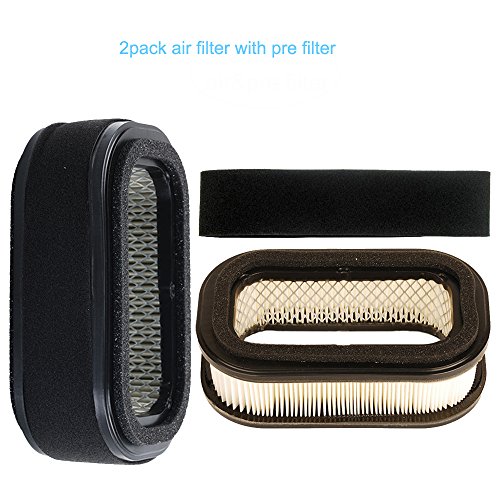 SaferCCTV Replacement Air Filter Pre Filter for Kawasaki FD620D FD661D 4 Stroke Engine, 20 and 22 HP Twin Cylinder Engines, John Deere 2500 2500A 2500B 2500E 425 455, 2 Pack