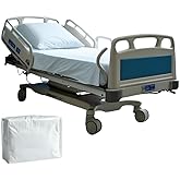 Hospital Bed Sheets Fitted Premium 100% Cotton, 36× 80×9 inch (Twin XL), Deep Pocket, Strong Elastic, Snug & Wrinkle‑Free, 1-