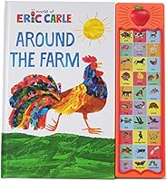 World of Eric Carle, Around the Farm Animal 30-Button Sound Book - Great for First Words - PI Kids