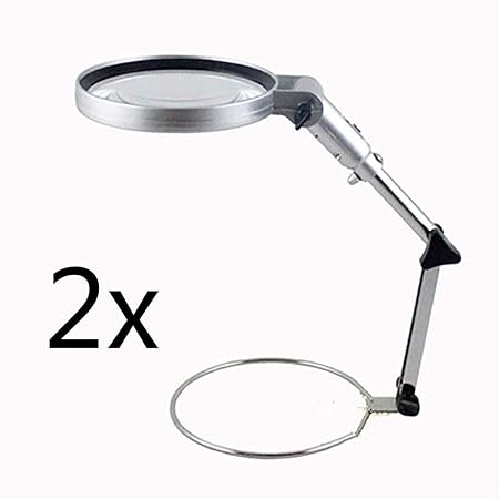 Lente Di Ingrandimento A Staffa Pieghevole A Specchio