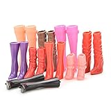 Buytra 8 Pairs Mix Pairs Doll Shoes Barbie Shoes High Heeled Shoes Fit Barbie Dolls