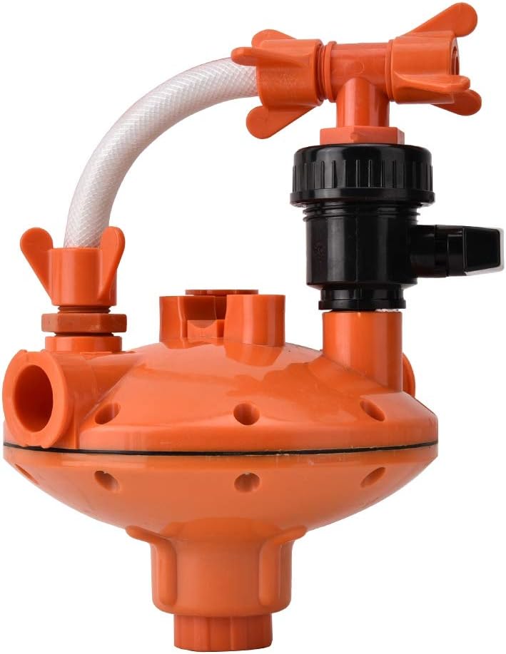 HEEPDD Poultry Farm Water Pressure Regulator Set, Red