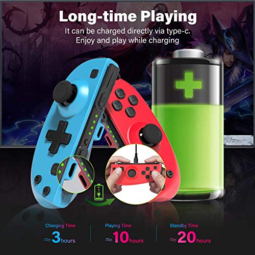 PowerLead Wireless Controller for Nintendo Switch, Controller Joystick