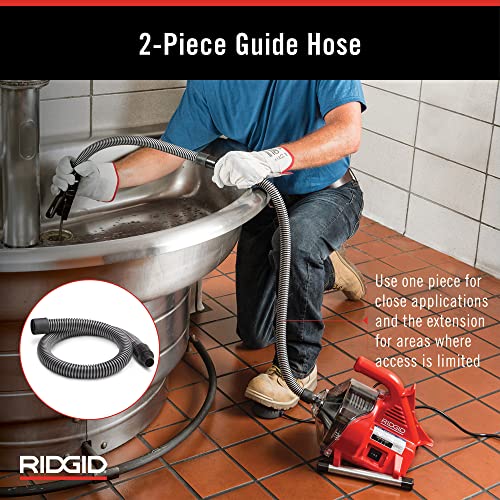RIDGID PowerClear 120Volt Drain Cleaning Machine Kit for Tubs, Showers