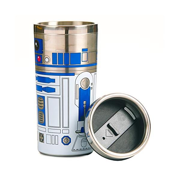 Paladone-R2-D2-Travel-Mug-Officially-Licensed-Star-Wars-Merchandise Paladone R2-D2 Travel Mug - Officially Licensed Star Wars Merchandise 450ml