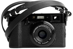 Evergreen Genuine Leather Minimalist Neck Shoulder Slim Camera Strap