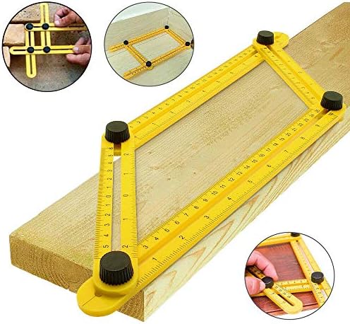 TMZ® Angleizer Template Tool Measuring Instrument Four Side Multi Angle Ruler