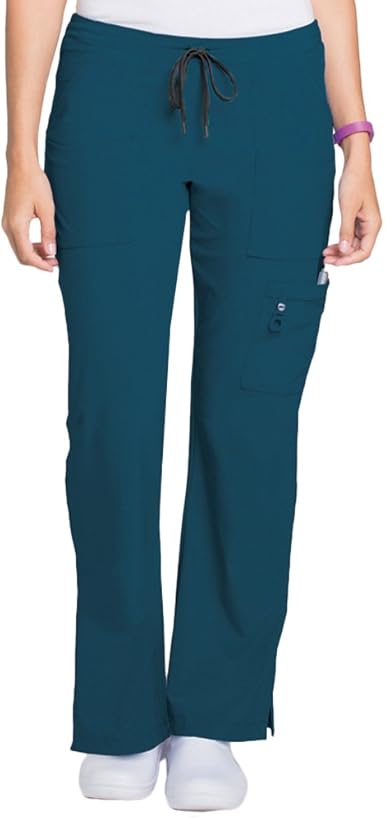 petite cargo scrub pants