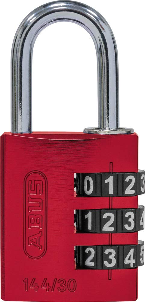 ABUS 144/30 combination lock with large numbers., 80796