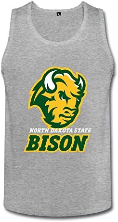 RUIFENG Men's North Dakota State Bison Logo Tank Top Size XL